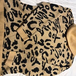 Leopard Print Sweater